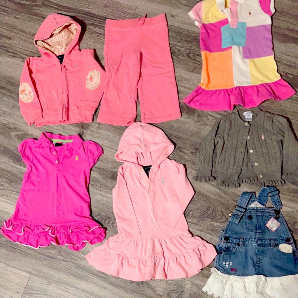 18-24M Girl Polo Ralph Lauren lots(7pc)